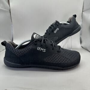 Lems Primal 2 Shoe Mens Size 11 Black Barefoot Minimalist Zero Drop Sneaker